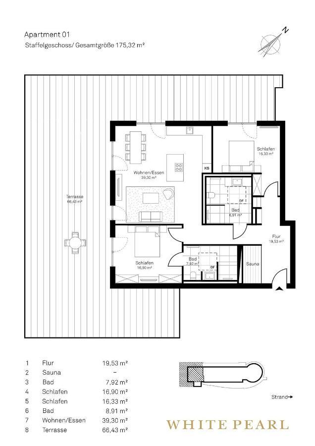White Pearl Apartment 4 01 Timmendorfer Strand Exterior photo